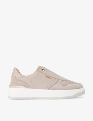 CARVELA: Charm Laceless leather low-top trainers