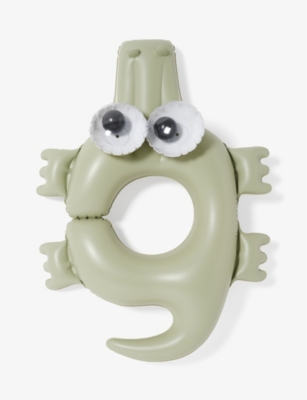 SUNNYLIFE: Cookie the Croc PVC inflatable pool ring 82cm