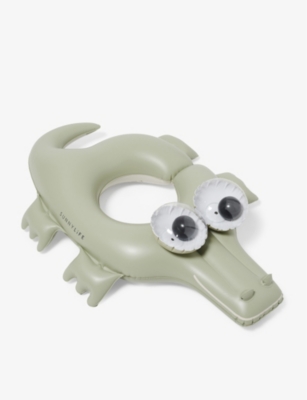 SUNNYLIFE: Cookie the Croc PVC inflatable pool ring 82cm