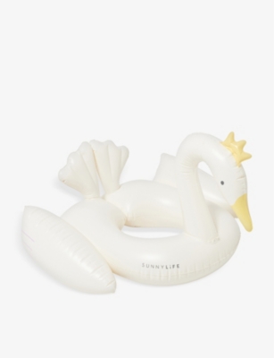 SUNNYLIFE: Princess Swan PVC inflatable pool ring 70cm