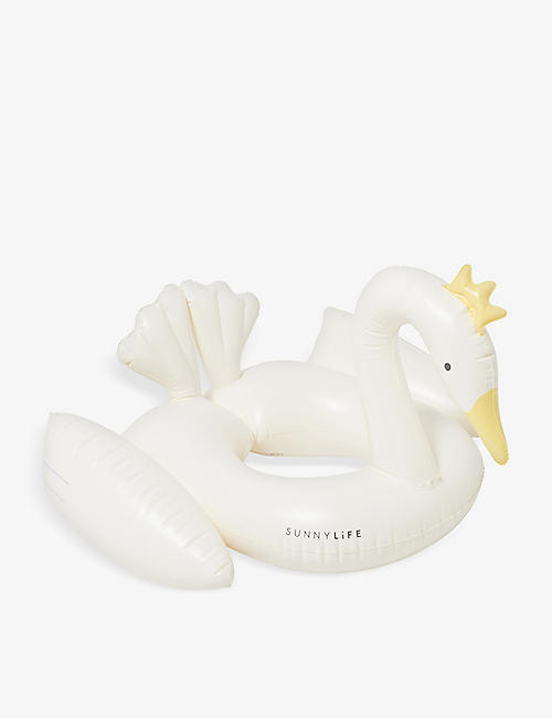 SUNNYLIFE: Princess Swan PVC inflatable pool ring 70cm