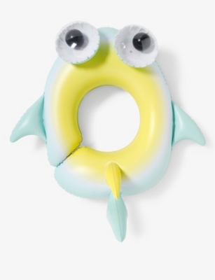 SUNNYLIFE: Salty the Shark PVC inflatable pool ring 69cm