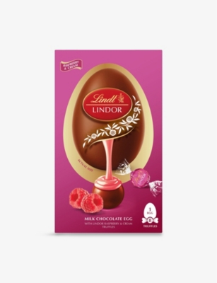 LINDT: Lindor and Raspberry Easter egg 260g