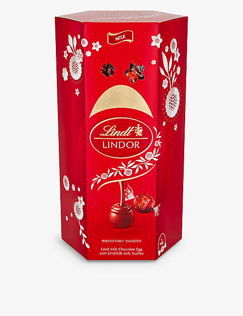 LINDT: Lindor milk truffle Easter egg 348g