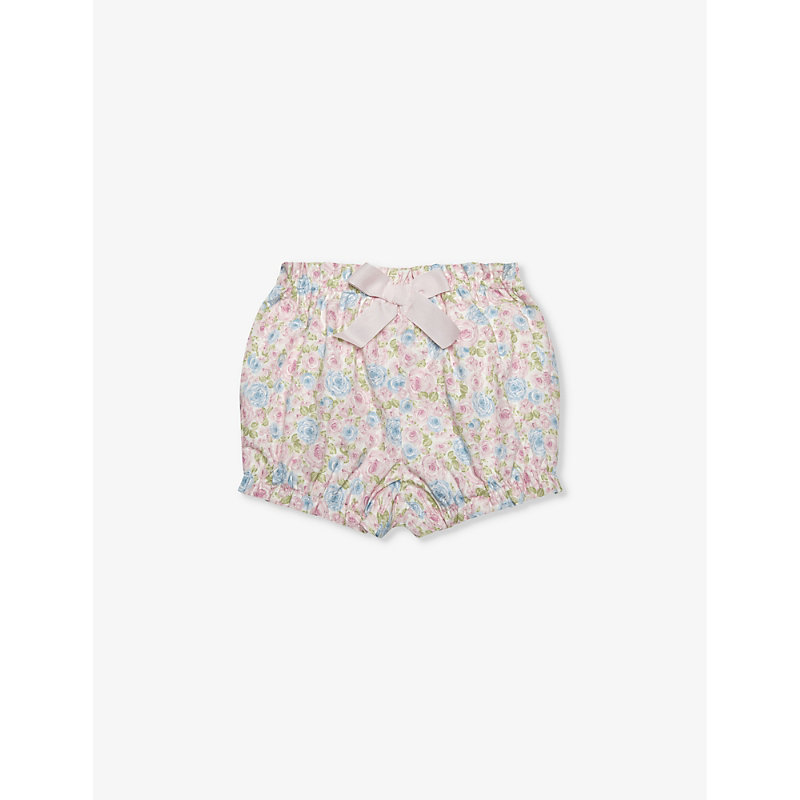 Trotters Babies'  Multi Floral Alice Floral-print Cotton Bloomers 3-24 Months