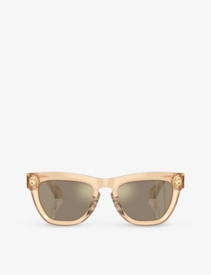 BURBERRY: BE4415U square-frame acetate sunglasses