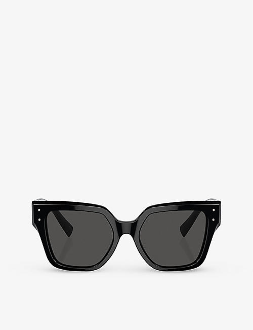 DOLCE & GABBANA: DG4471 square-frame acetate sunglasses