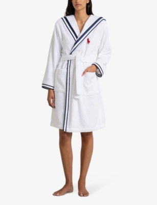 RALPH LAUREN HOME: Rylan stripe cotton-towelling robe