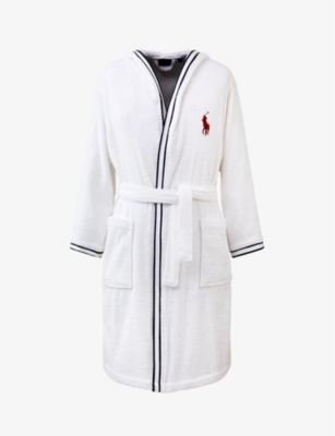 RALPH LAUREN HOME: Rylan stripe cotton-towelling robe