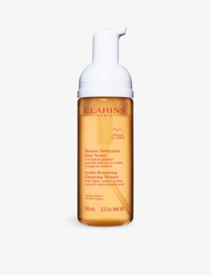 Clarins Gentle Renewing Cleansing Mousse In White