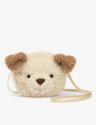 Jellycat Womens  Little Pup Woven Cross-body Bag