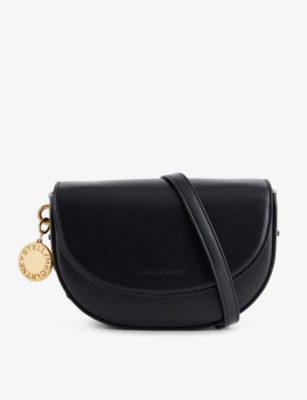 STELLA MCCARTNEY: Frayme faux-leather shoulder bag