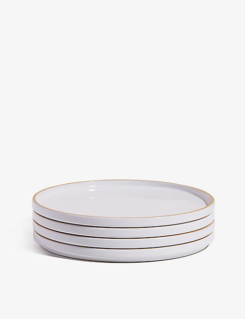 OUR PLACE: Full ceramic plates set of four