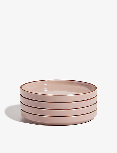 OUR PLACE: Demi ceramic plates set of four