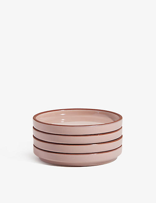 OUR PLACE: Mini ceramic plates set of four