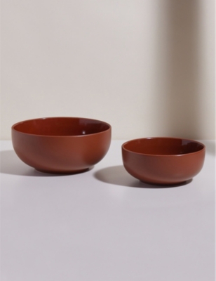OUR PLACE: Gather ceramic bowls set of two