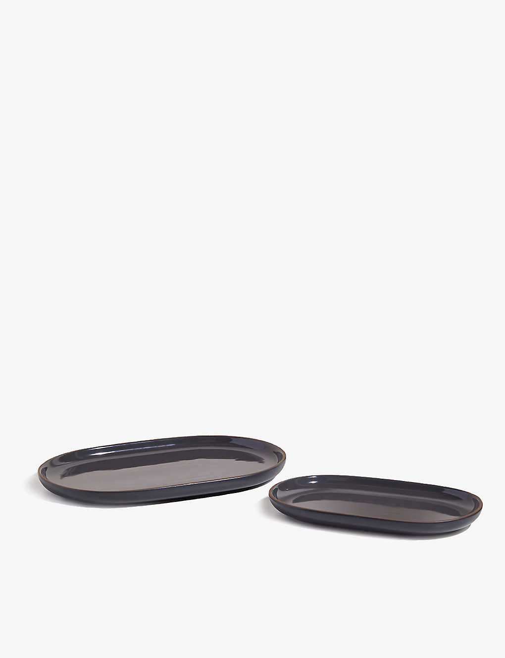 Our Place Char Gather Ceramic Platters Set Of Two