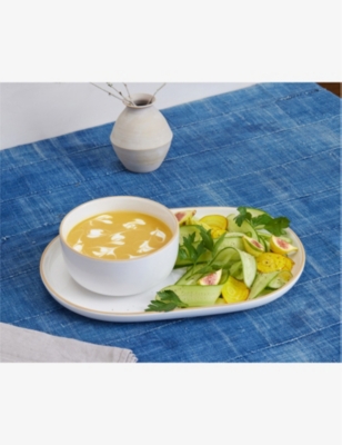 Our Place Steam Gather Ceramic Platters Set Of Two In Steam