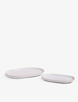 Our Place Steam Gather Ceramic Platters Set Of Two