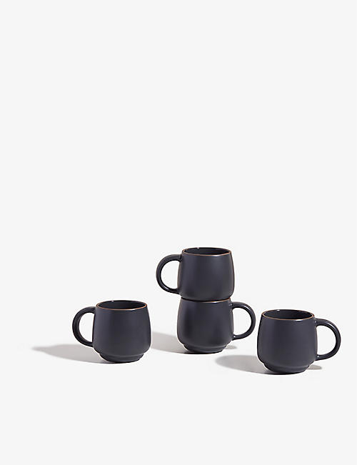 OUR PLACE: Night + Day ceramic mugs set of four