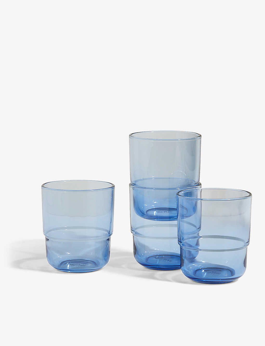 Our Place Twilight Night + Day Water Glasses Set Of Four