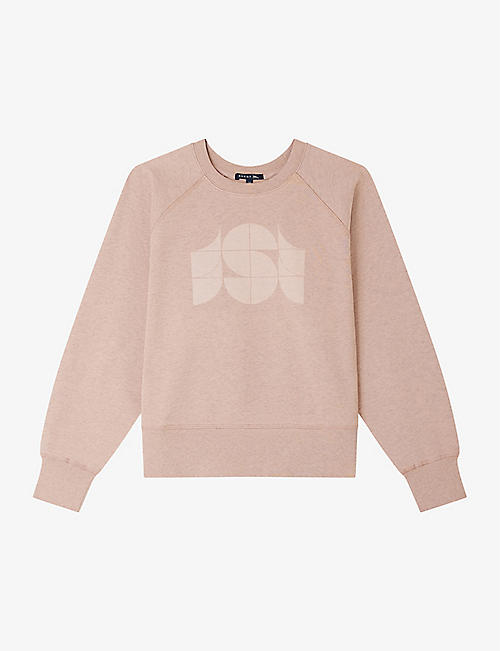 SOEUR: Apollo graphic-motif cotton sweatshirt