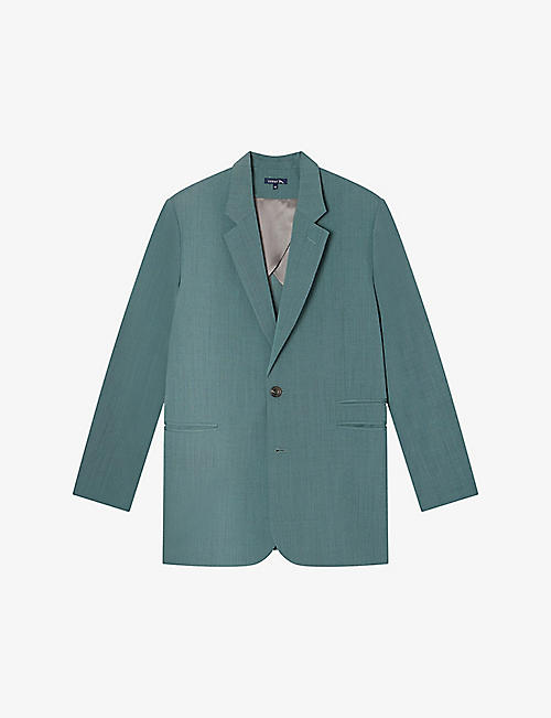 SOEUR: Auteuil relaxed-fit woven-blend jacket