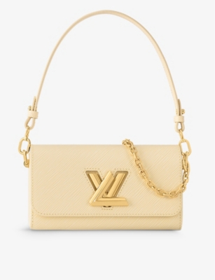 LOUIS VUITTON: Twist West brand-plaque leather shoulder bag