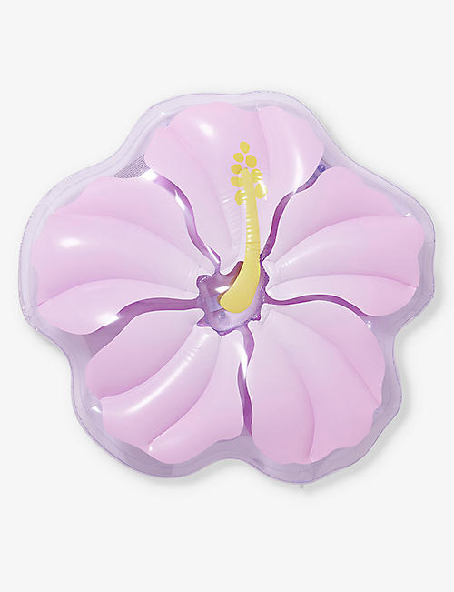 SUNNYLIFE: Hibiscus luxe lie-on float 142cm