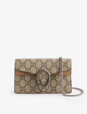 GUCCI: GG Supreme Dionysus mini coated-canvas cross-body bag