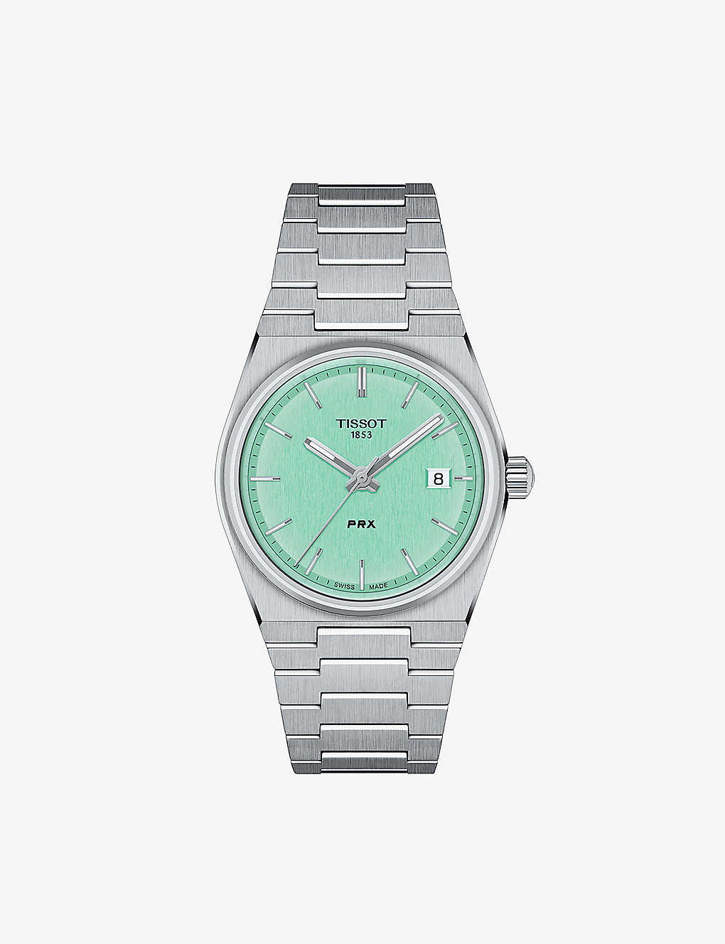 Tissot Mens Green T1372101109100 Prx Stainless-steel Quartz Watch