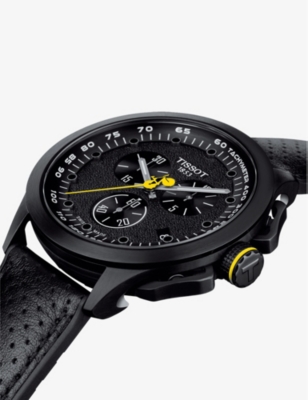Shop Tissot Men's Black T1354173705100 T-race Tour De France 2022 Stainless-steel Quartz Watch