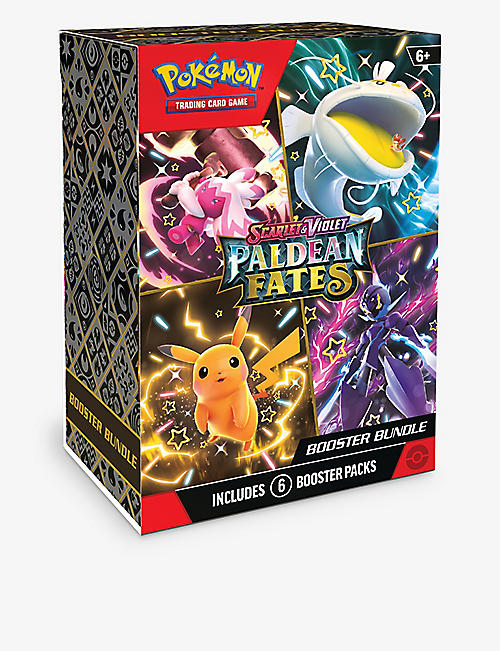 POKEMON: Paldean Fates Booster Bundle Pokémon cards set of 10