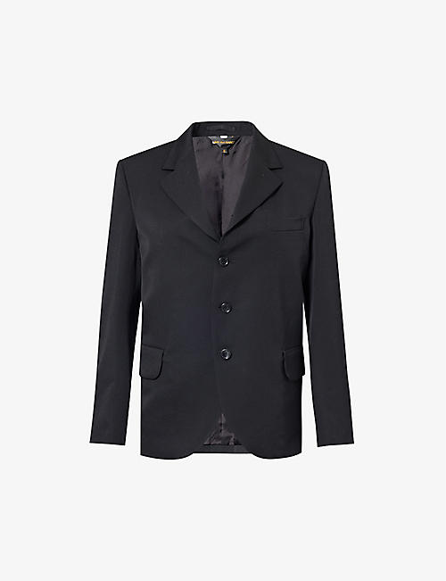 COMME DES GARCONS: Single-breasted notched-lapel wool jacket