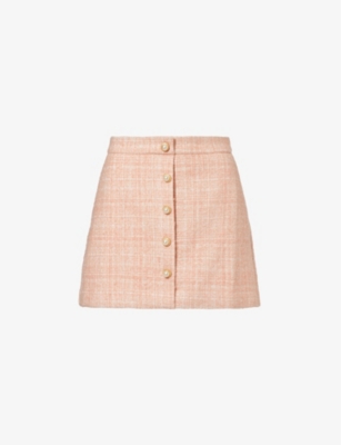 Reformation Brielle Skirt In Pink