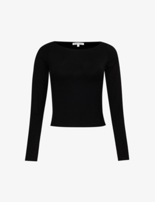 REFORMATION - Wiley stretch-woven top | Selfridges.com
