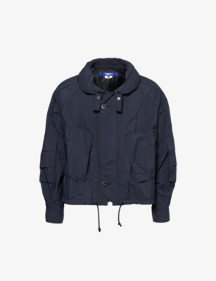 JUNYA WATANABE: Concealed-hood relaxed-fit woven jacket