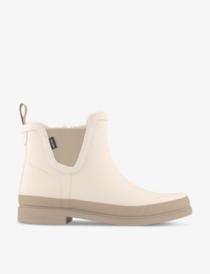 TRETORN: Eva Winter rubber Chelsea boots