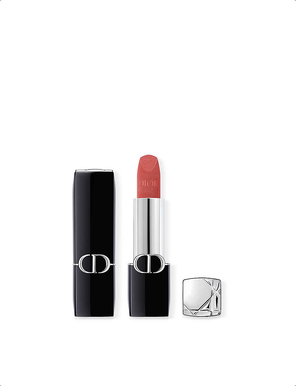 Dior 772 Classic Rosewood Rouge New Velvet Lipstick 3.5g