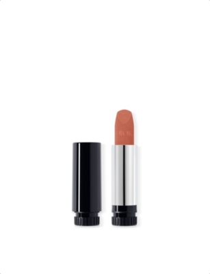 Dior 200 Nude Touch Rouge New Velvet Lipstick Refill 3.5g In 200 Nude Touch