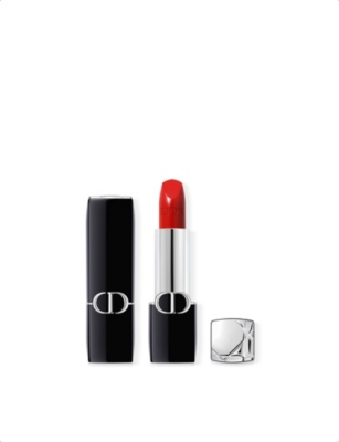 Dior 080 Red Smile Rouge Satin Lipstick 3.5g