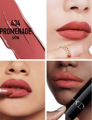 Shop Dior 434 Promenade New Rouge Couture Lipstick Satin 3.5g