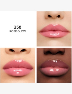 Guerlain Kisskiss Bee Glow Honey Tint Lip Oil 9.5ml 258 Rose In 258 Rose