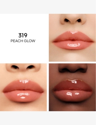 Guerlain 319 Peach Kisskiss Bee Glow Lip Oil 9.5ml In 319 Peach