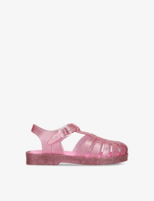 MINI MELISSA: Possession glitter jelly-rubber sandals