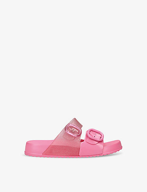 MINI MELISSA: Kids' Cosy double-buckle PVC sandals