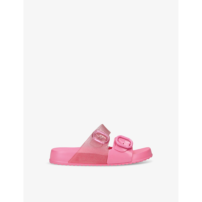 Mini Melissa Babies'  Pink Kids' Cosy Double-buckle Pvc Sandals