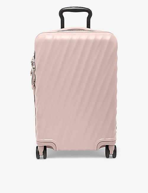 TUMI: International expandable 4-wheeled polycarbonate carry-on suitcase