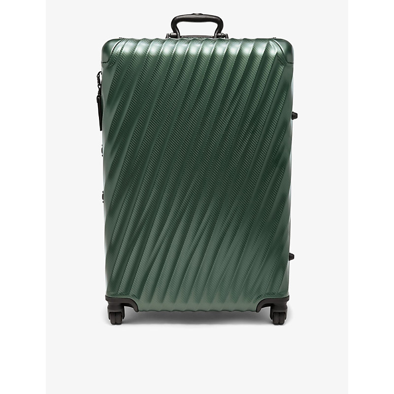Tumi Texture Forest Green Extended Trip 19 Degree Aluminium Suitcase