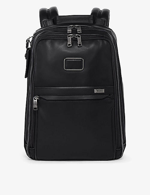 TUMI: Alpha 3 Slim leather backpack